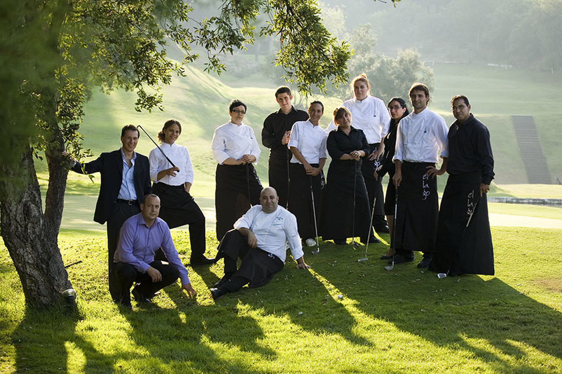fotografía equipo Restaurante El Lago Marbella Málaga