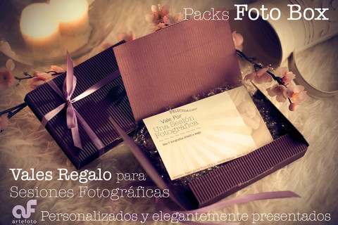 Packs Photo Box - Sesiones Regalo